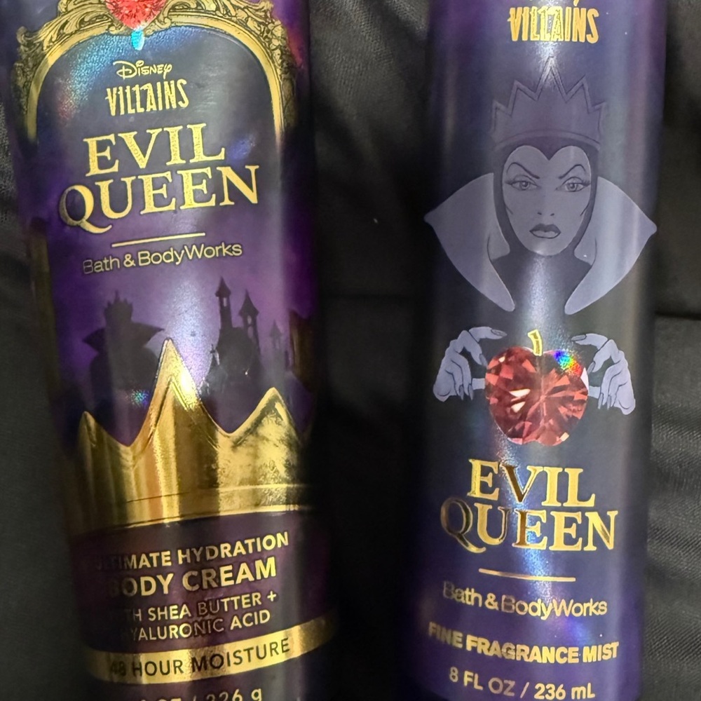 Disney Villains Evil Queen Hydration Set - Purple and Gold bath & bodywork’s
